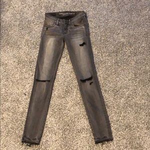 dark wash skinny jeans